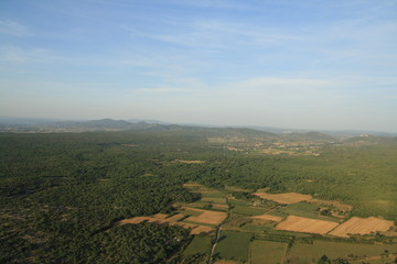 Fototapeta premium paysage sud de la france