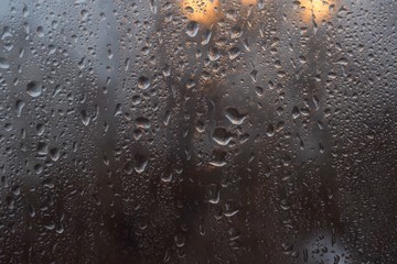 rain drops on window