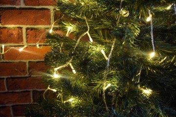 christmas tree with decorations