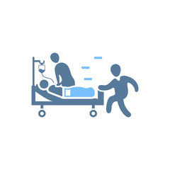 Emergency Patient Icon