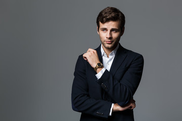Portrait of a handsome young businessman