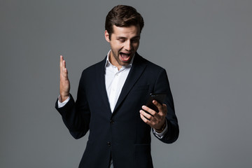 Portrait of a happy young businessman