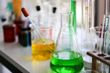 Set of Chemical tube development and pharmacy in laboratory,biochemistry and research technology concept.
