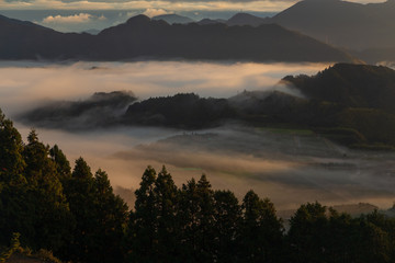 静岡市吉原夜明けの雲海
