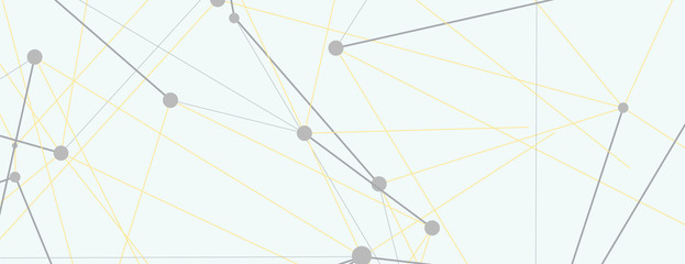 Global technology graphic background with connected lines and dots design