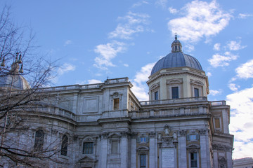 Fototapeta na wymiar basilica of st peter and paul in rome