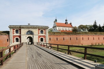 Zamość, poland, UNESCO, fortress, bridge, gate, old, Bastion, architecture, city, building, church, 