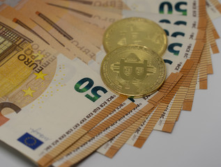 Bitcoins on Euros