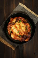 Thanksgiving Xmas Dinner Whole Chicken Roast or Cornish hen fry