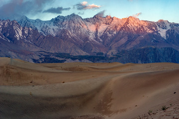 Sand desert at skardu. Northern Area Pakistan