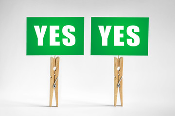 the only choice, forced decision: yes