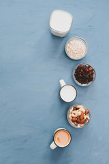 Very easy, light and wholesome breakfast for a healthy lifestyle.