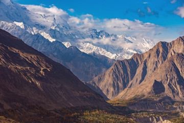 Autumn at Hunza Valley. Northern Area Pakistan © shirophoto