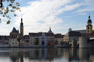 Panorama der Altstadt von Kitzingen