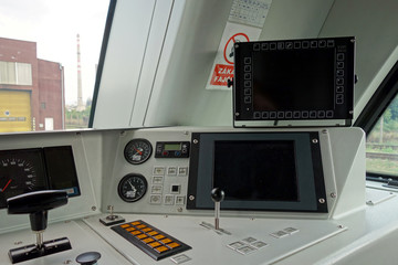 Interior cockpit locomotive