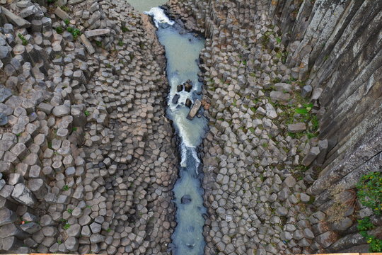 Cascade Prismas Basatlicos Hidalgo Mexique