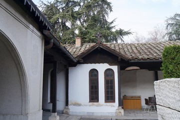 Ancient church of the Ascension of Jesus in Skopje, Macedonia
