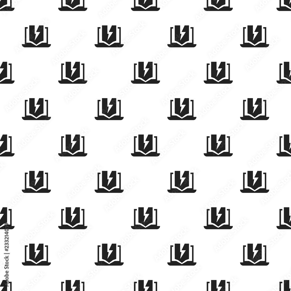Poster phishing laptop fraud pattern seamless vector repeat for any web design