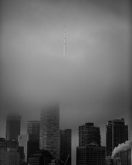 Toronto Skyline with Clouds