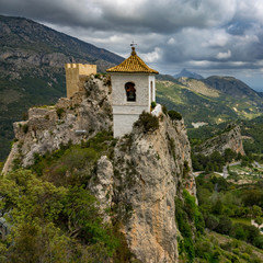 Fototapeta na wymiar Beautiful view castle of Guadalest