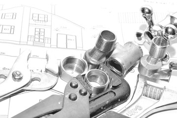 Plumbing toolings.