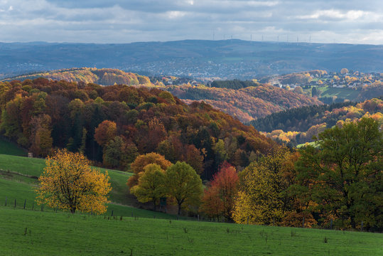 Autumn landscape in Germany