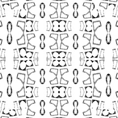 Obraz premium Dark Geometric Seamless Mosaic Pattern