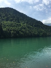 lake in mountains