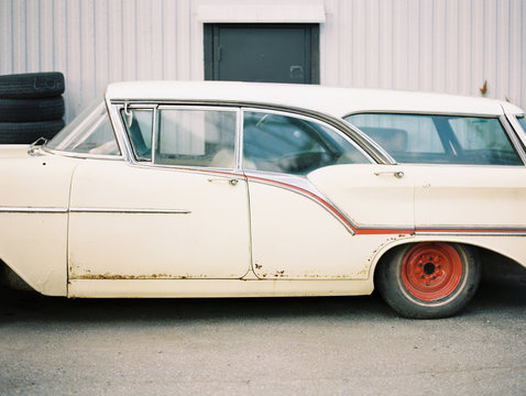 Fototapeta vintage car