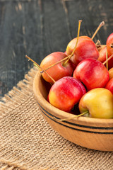 Paradise apples in a bowl