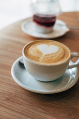 cup of cappuccino
