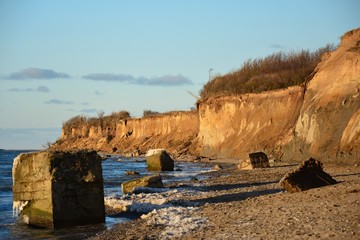 Küstenabschnitt in Wustrow an der Ostsee