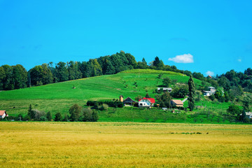 Scenery of Maribor and hills