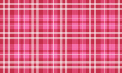 Pink Valentine's Day Plaid