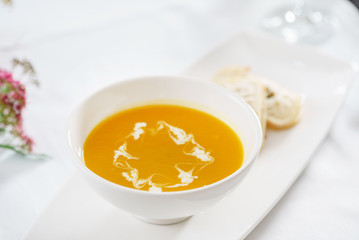 pumpkin cream soup