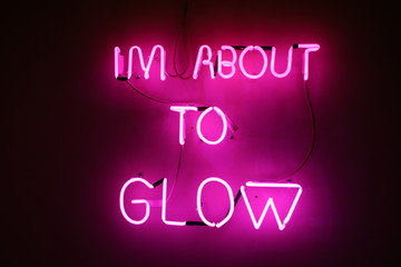 Neon inscription 