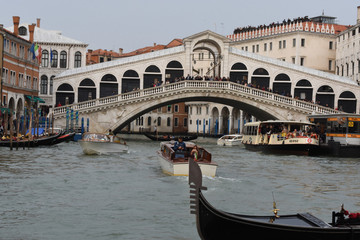 Fototapeta na wymiar Venezia - Ponte di Rialto