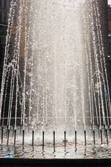 Fountain at Kazan Cathedral in St Petersburg