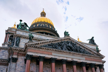 Saint Isaac Cathedral at St Petersburg
