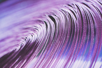 Abstruct. Purple-pink background with glitter at at dawn the sun. Background	