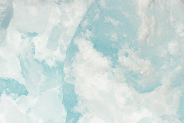 Ice glacier texture
