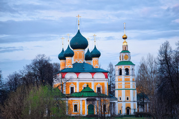 Transfiguration Church in Uglich in Yaroslavl Region