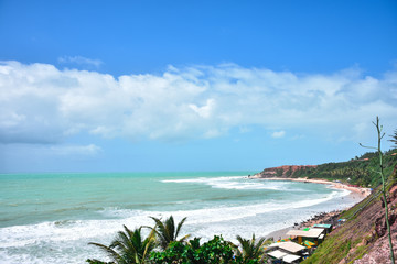 tropical beach and sea