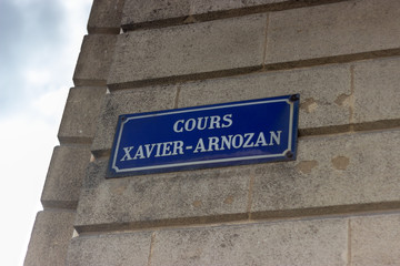Cours Xavier Arnozan