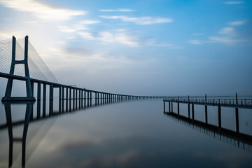 Sunrise at the River - Lisbon