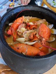 Arroz Bogavante Caldero