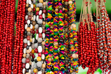 Typical Cuban souvenir - seed jewelry