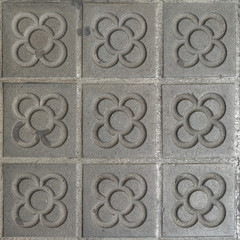 Panot, hydraulic pavement of Barcelona