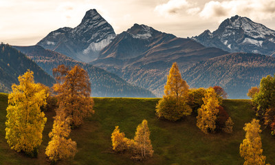 Schweiz - Graubünden - Herbstlandschaft bei Davos