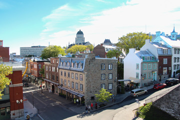 A street of Montreal, Quebec, Canada